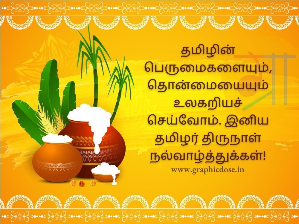 pongal wishes in tamil
