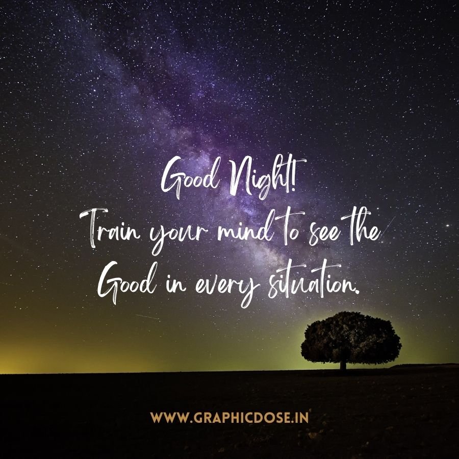 Mindset training quote on seeing good in every situation