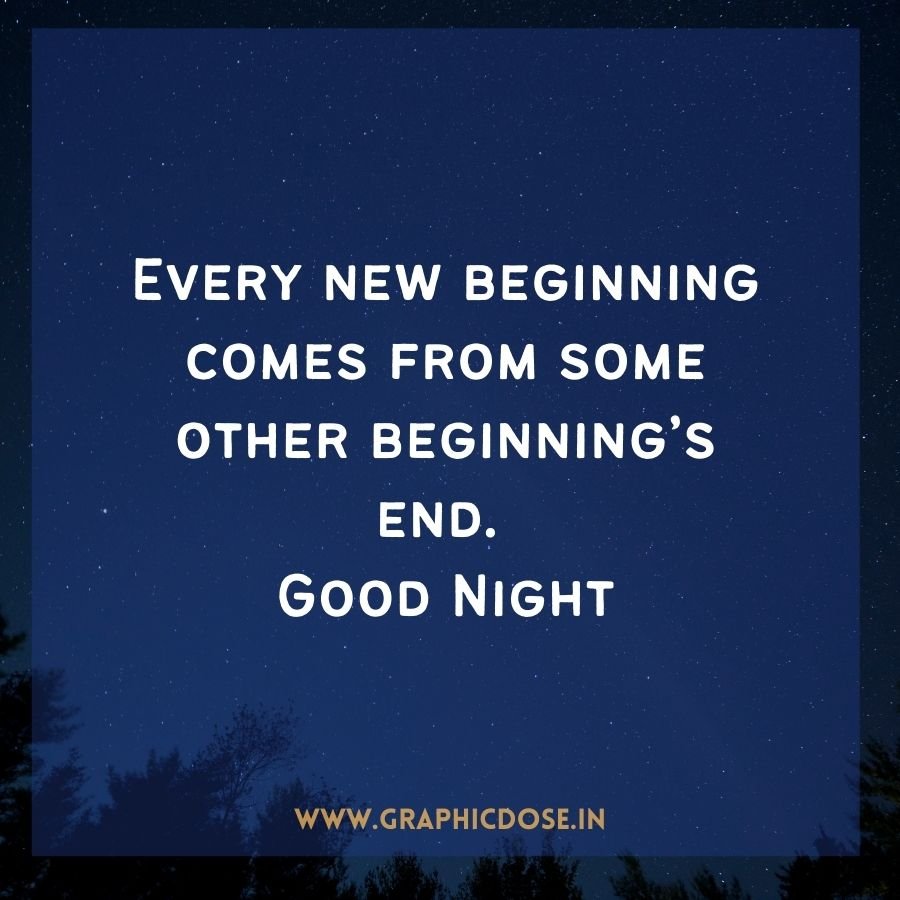 Quote about every end leading to a brand new beginning