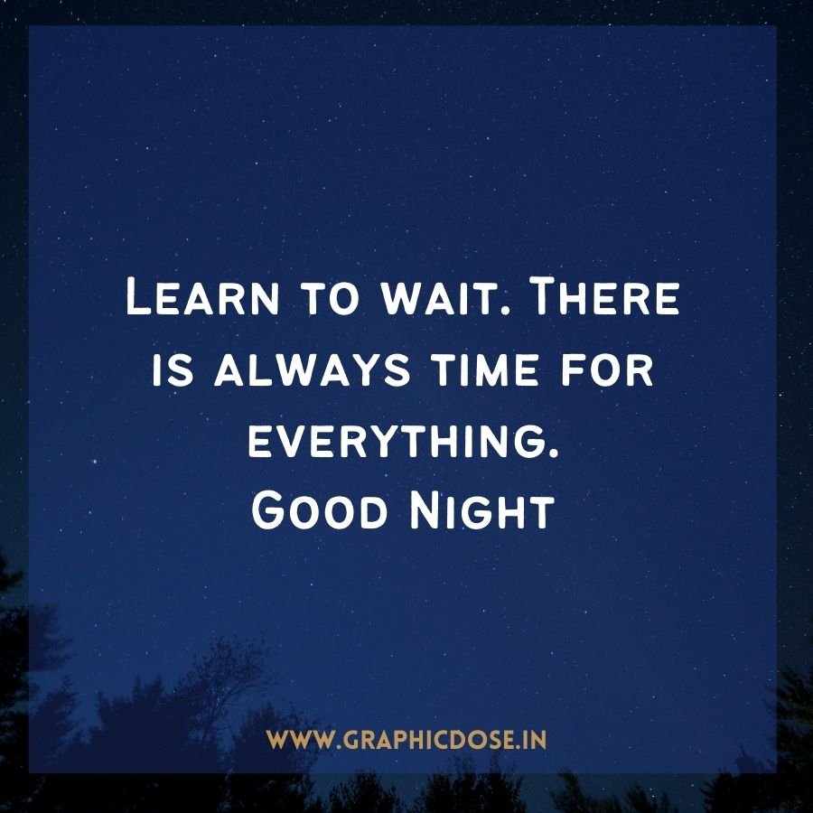 Quote about learning to wait for the right timing in life