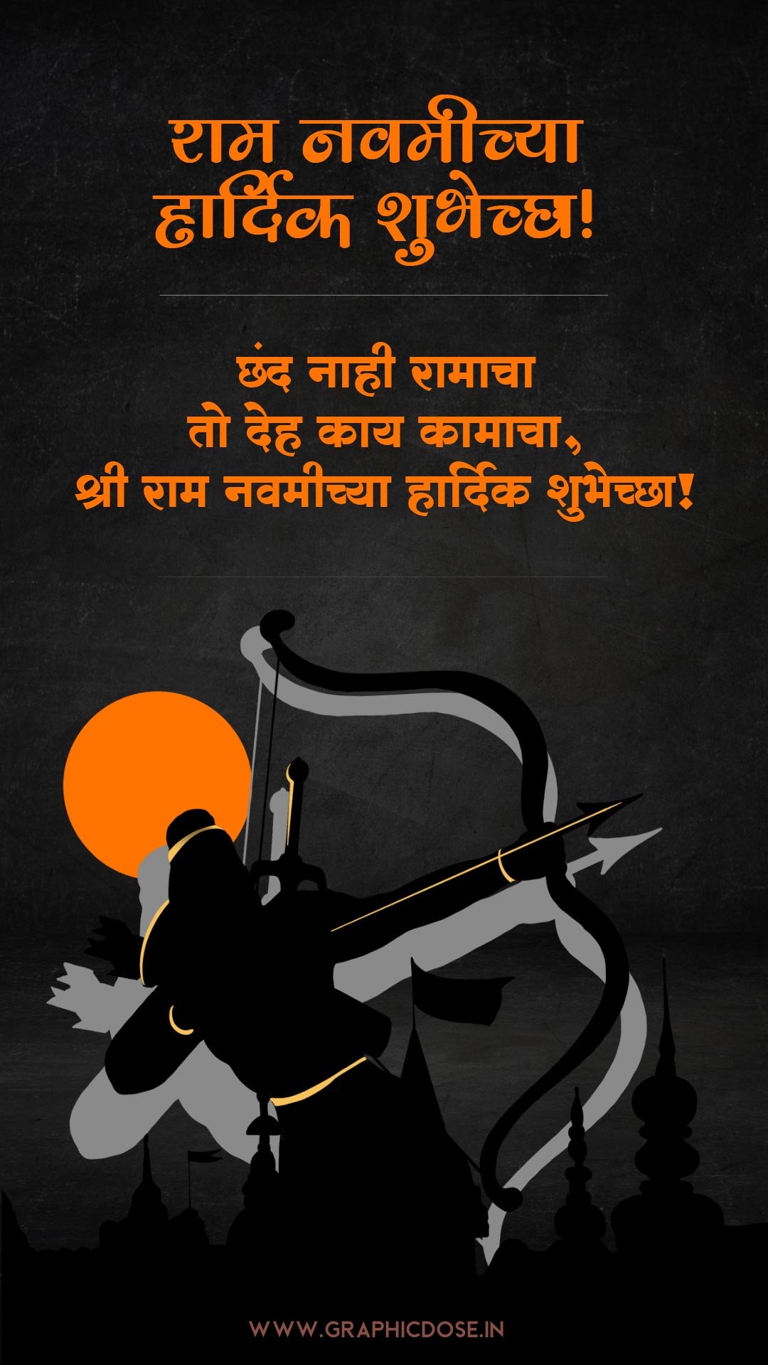 छंद नाही रामाचा तो देह काय कामाचा मराठी सुविचार