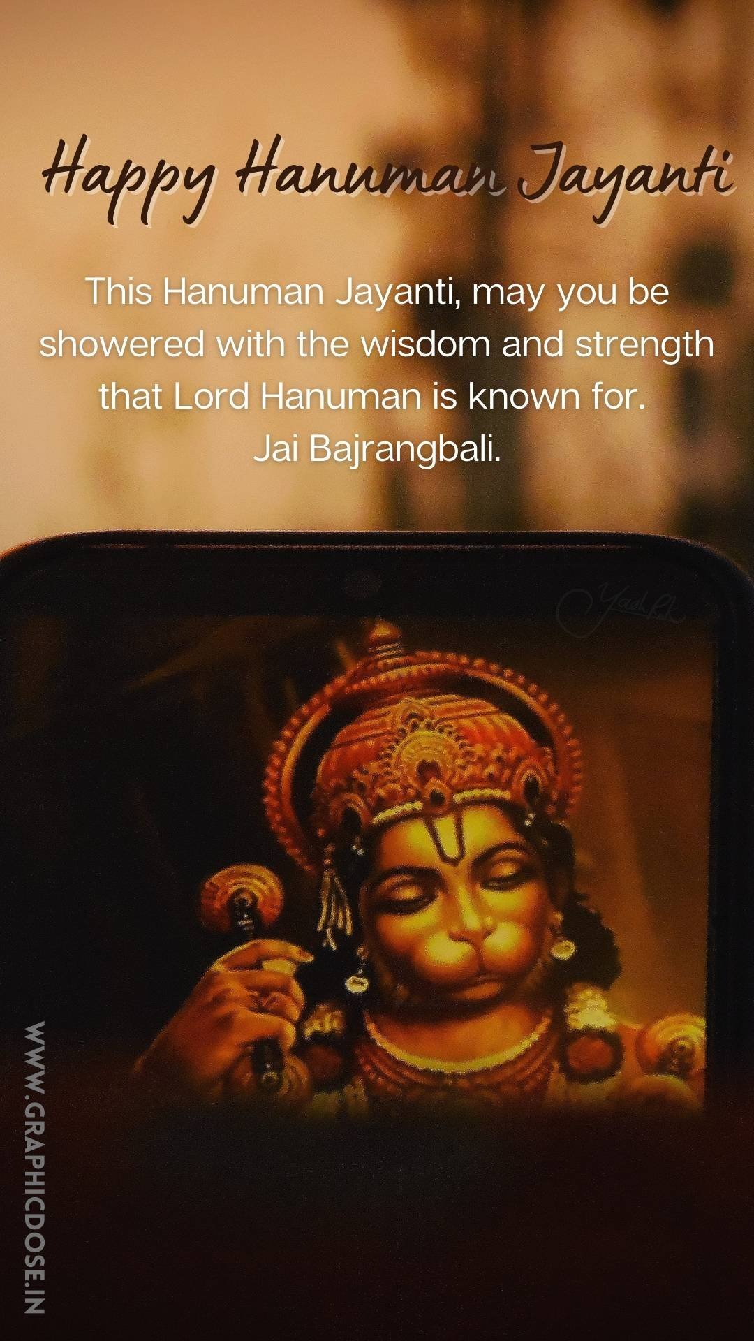 Blessings of Bajrangbali for friends and family