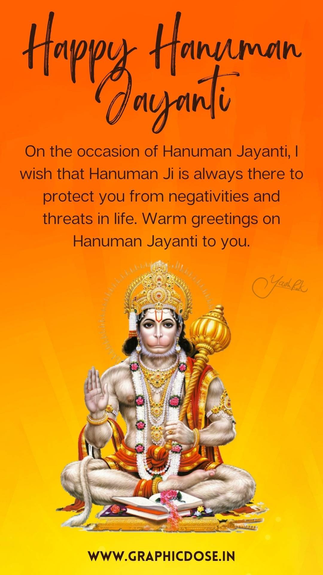 Hanuman Jayanti divine protection from negative energies